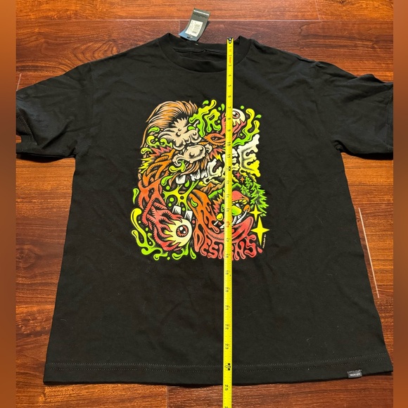 Youth Short Sleeve Tee Tallboy Sasquatch Black Size M (172) - Picture 1 of 4